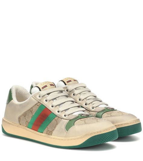 gucci women's screener sneaker|gucci women's screener leather sneaker.